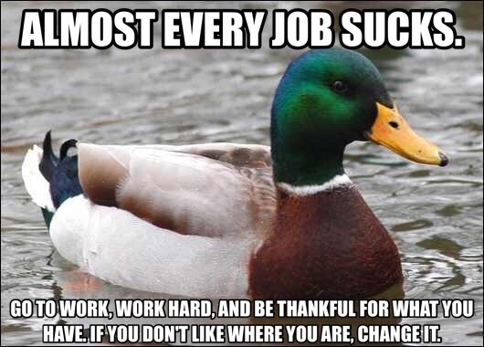 I think this is good advice for anyone