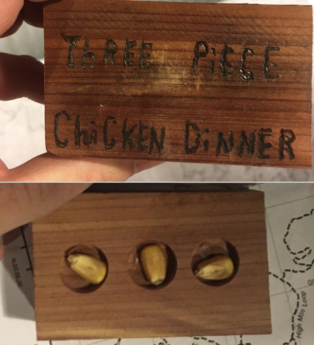 I thought  for a chicken dinner was sketchy