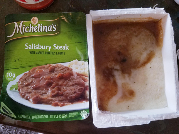 I thought I had bought dinner but thats just a great big oof