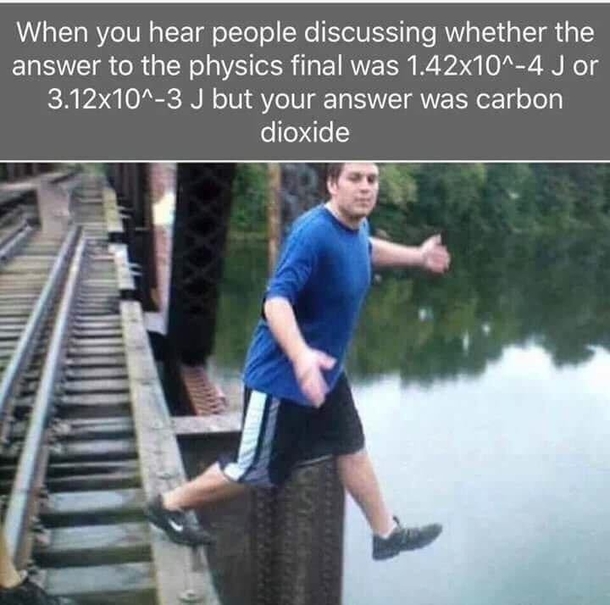 I thought it was a geography test