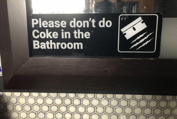 I thought it was theEmployees Must Wash Hands sign at first 