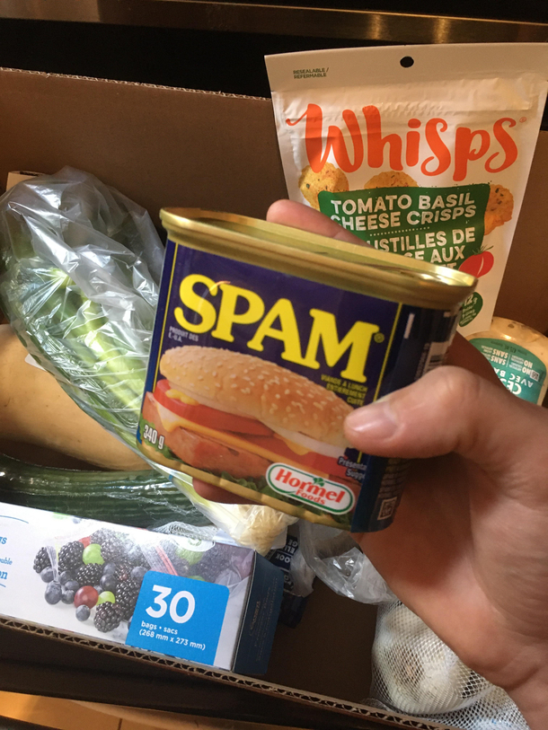 I thought Reddit would appreciate that this was the only unwanted item in my Walmart delivery