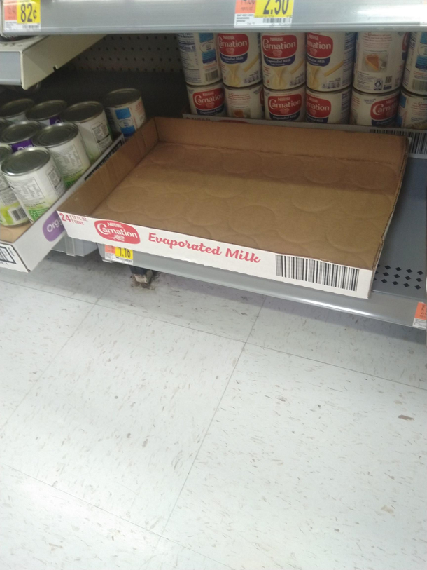 I thought they were out until I saw the label