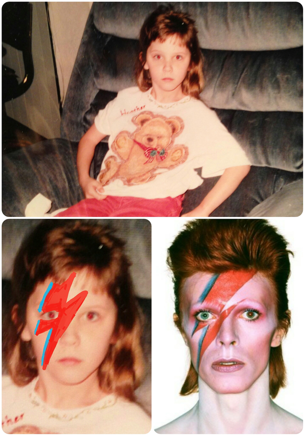 I thought this picture of my wife as a kid looked familiar