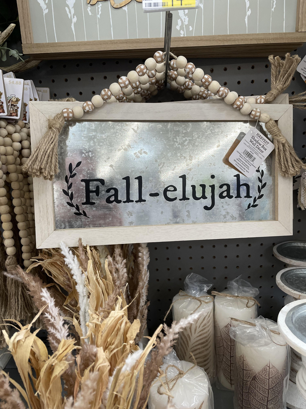I thought Walmart broke out the Iraq decorations a little early this year