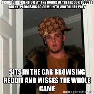 I told him I would bitch about it on Reddit He didnt believe me