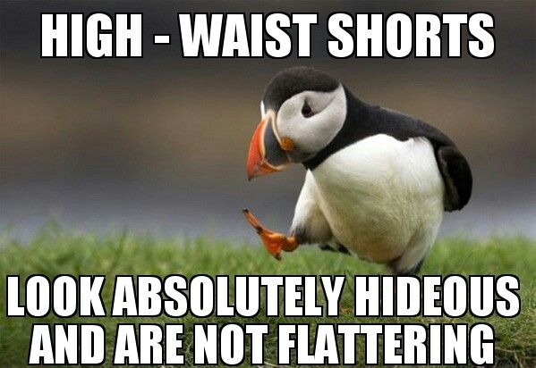 I too have an unpopular opinion on womens fashion