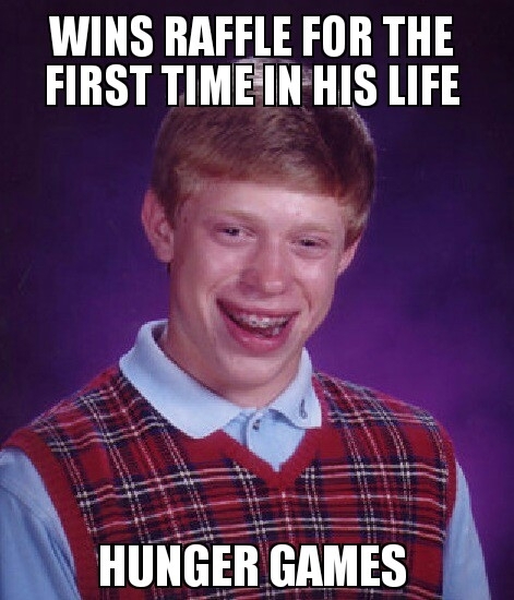 I too remember the old bad luck Brian