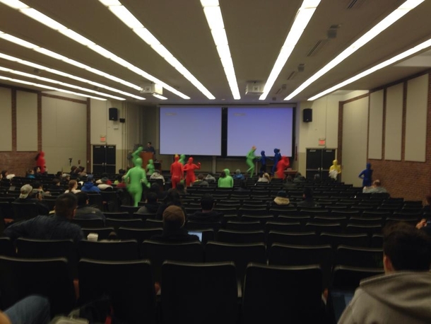 I too was also in that lecture