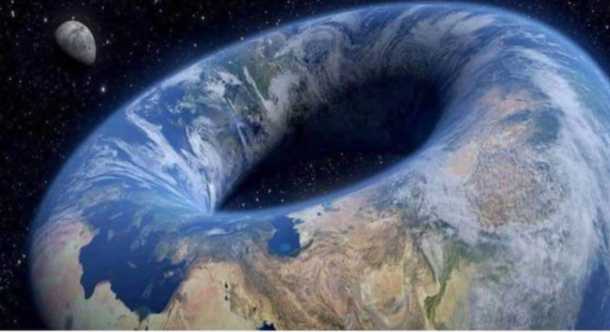 I took a picture of Earth checkmate flat-earthers