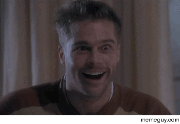 I tried my hand at stabilizing a gif of Brad Pitt It turned out weird