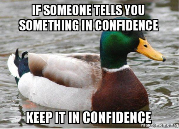 I try to live by these words