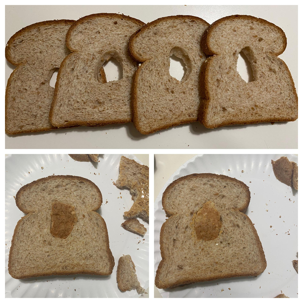 I use my carpentry skills to repair defective peanut butter and jelly sandwiches