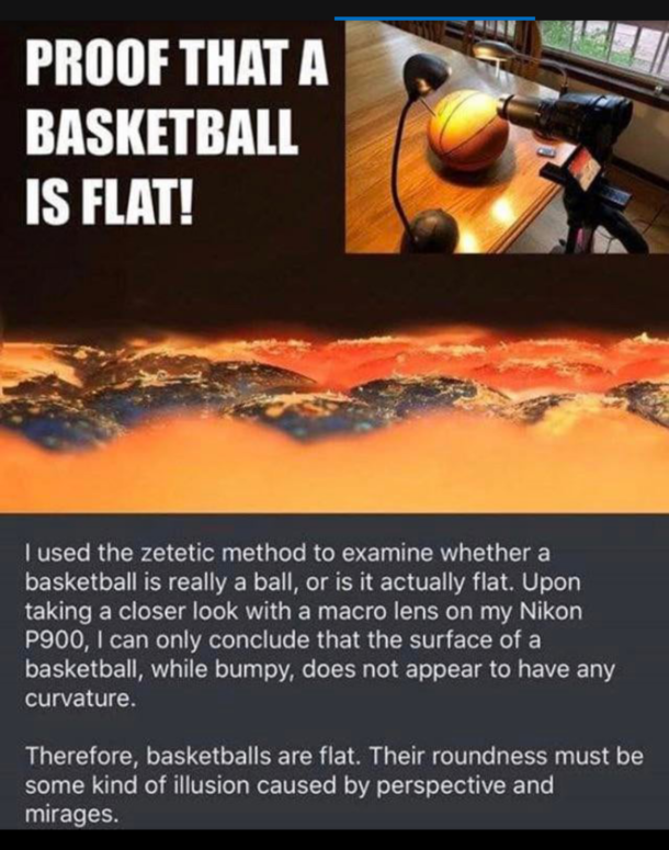I used science