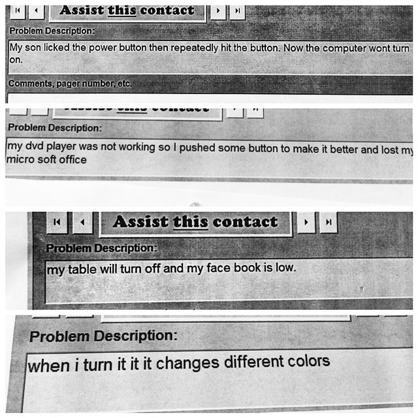 I used to deal with these customers