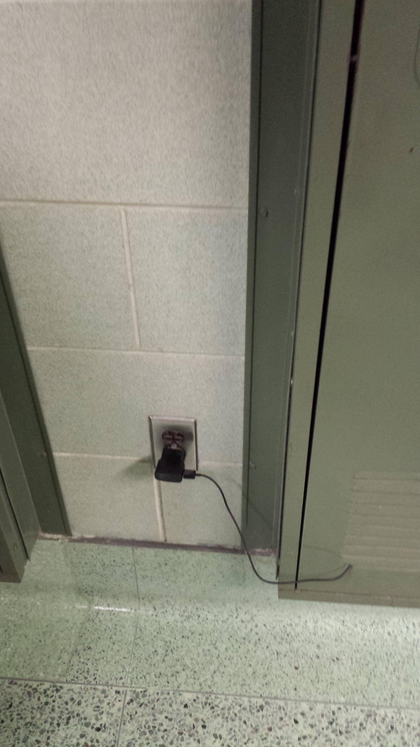 I walked by this in the hall at school today