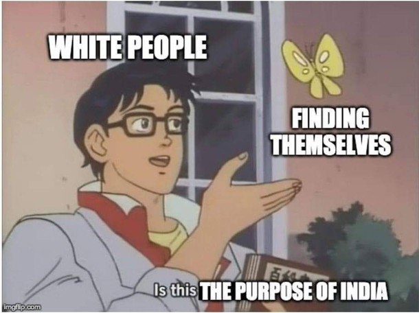 I want to find myself toojust not in India