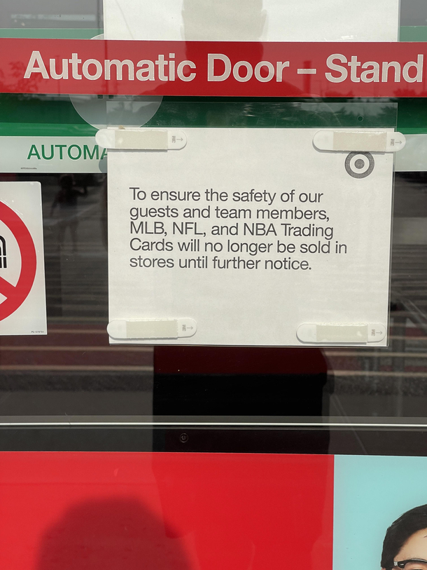 I want to know the story behind this sign outside of Target