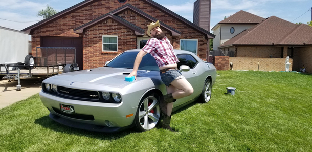 I wanted to celebrate and announce my awesome Fathers day gift from my wife No better way than a sexy photoshoot