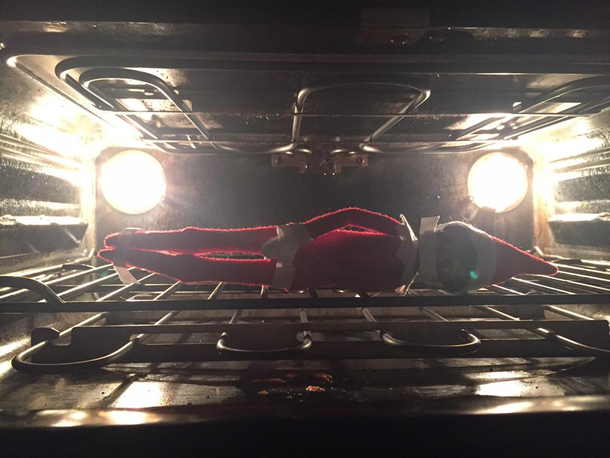 I was allowed to hide the elf