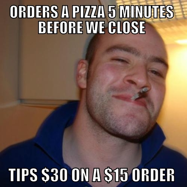 I was angry at first