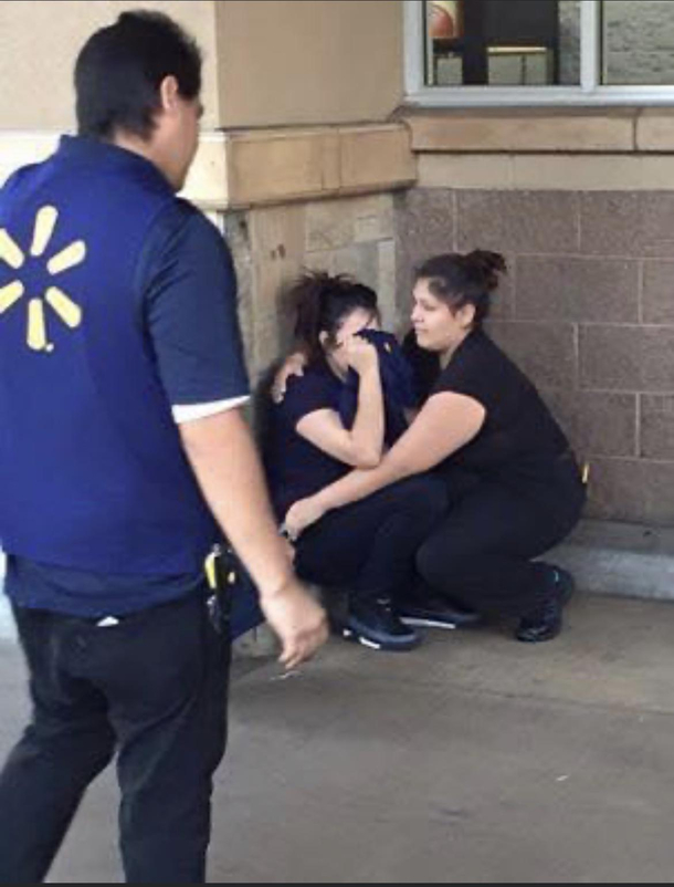 I was at Walmart today amp saw a cashier crying I asked what was wrong and she told me she lost her tax money and cant make through the month I gave her  to pay it forward Mainly because I had just found  in the parking lot and wanted to bless someone wit