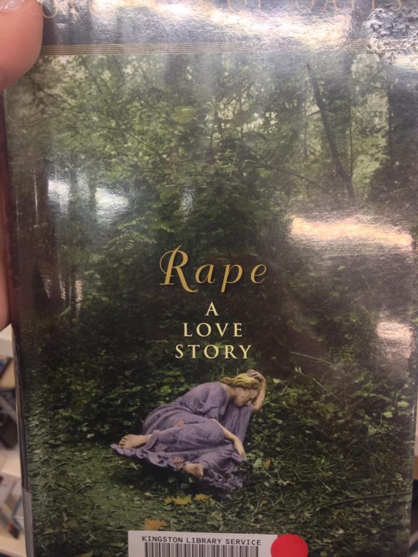 I was browsing at the library when all of a sudden