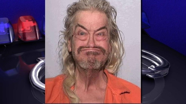 I was browsing my local news when I came across this incredible mugshot