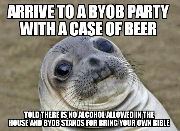 I was completely blindsided last night