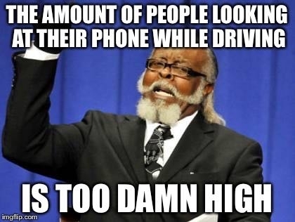 I was driving on the interstate to work and realized this when I looked at the people passing me