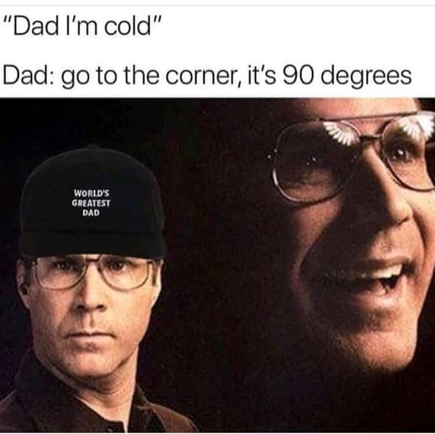 I was expecting hi cold i am dad