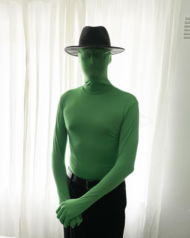 I was going for Invisible Man I wound up with Unadorned Muppet