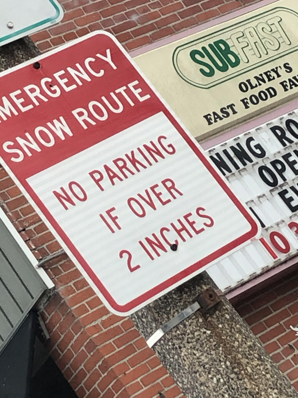 I was going to park here