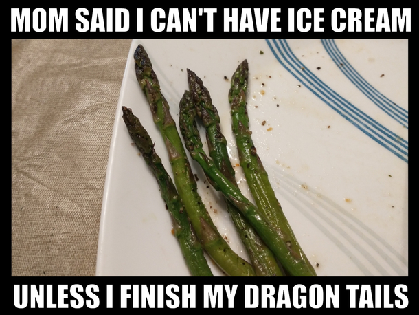 I was having asparagus with my dinner and thought of making this