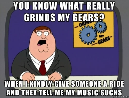 I was listening to Daft Punk too