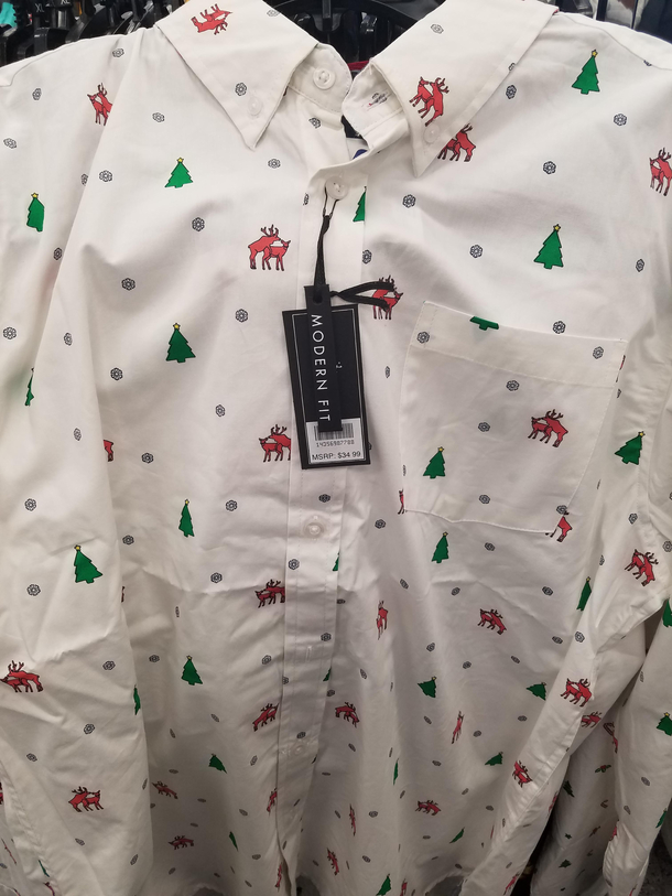 I was looking for a good holiday shirt Ran across this and did a double take
