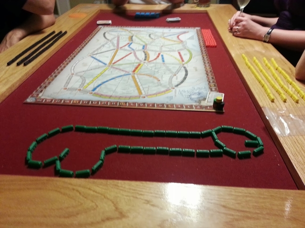 I was never asked to play Ticket to Ride again