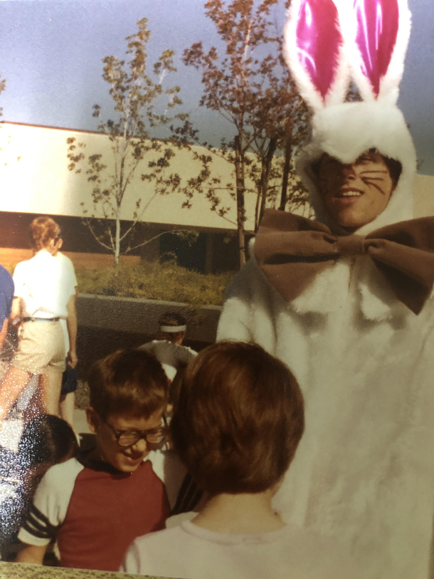 I was once an Easter Bunny