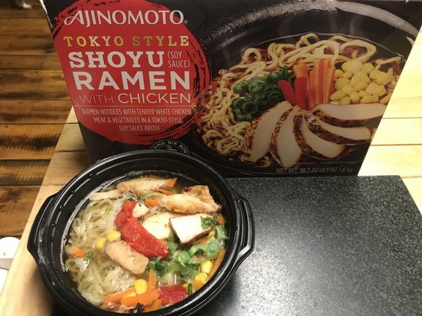 I was prepared for disappointment when my wife brought this ramen home Boy was I wrong