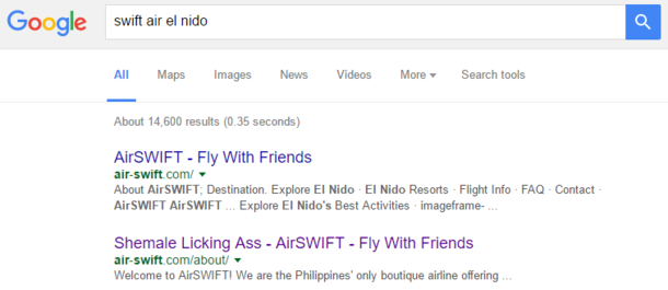 I was recommended an airline to fly me to an island in the Philippines but I dont think this is the kind of service Im looking for