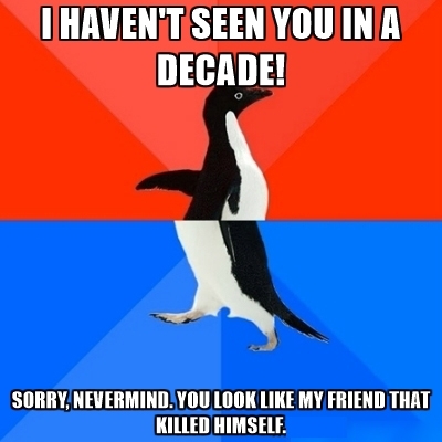 I was so happy to see him at the store