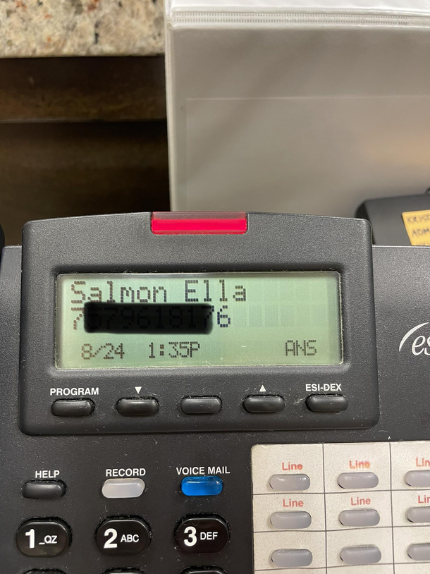 I was spam called at work today by an intestinal bacteria