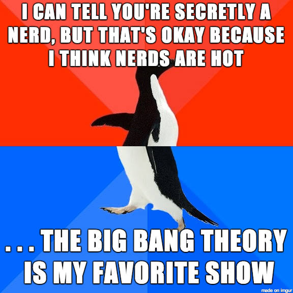 I was talking to a girl at a birthday party when she hit me with this I have no idea what this actually means my nerd level is