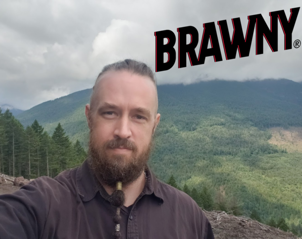 I was told I looked like I was shooting a Brawny ad So here you go