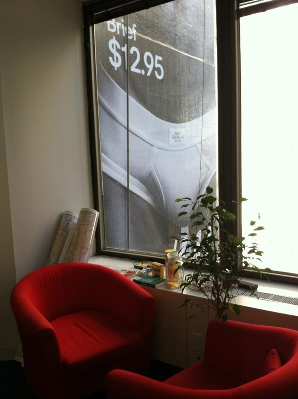 I was told the office had a great view