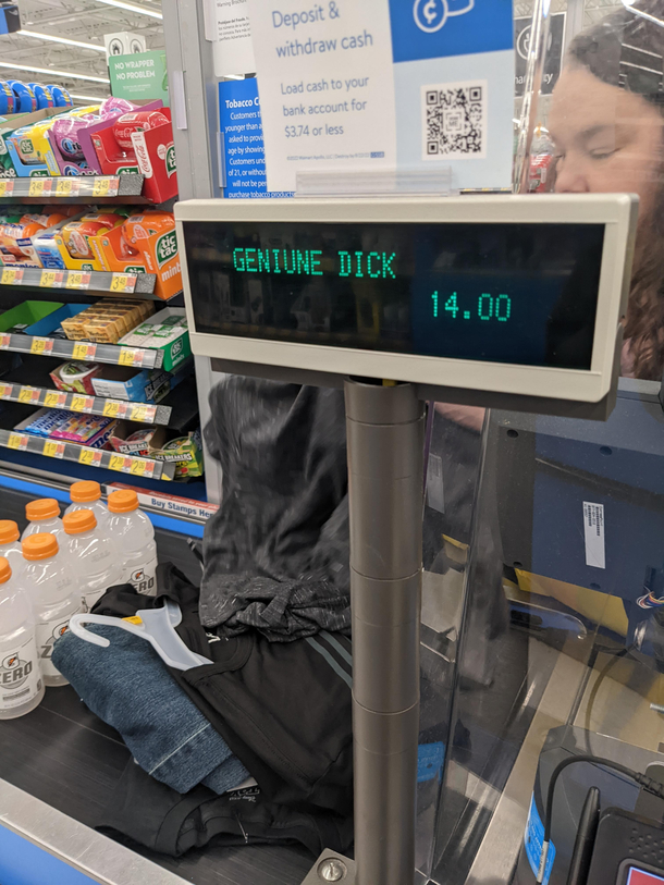 I was trying to buy a wallet