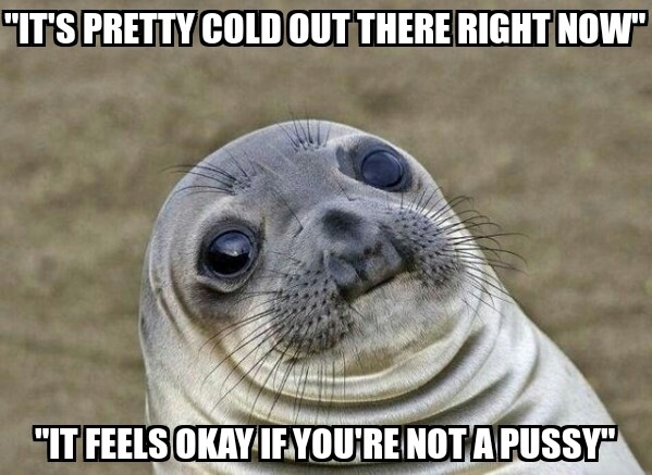 I was trying to make small talk with a customer at work