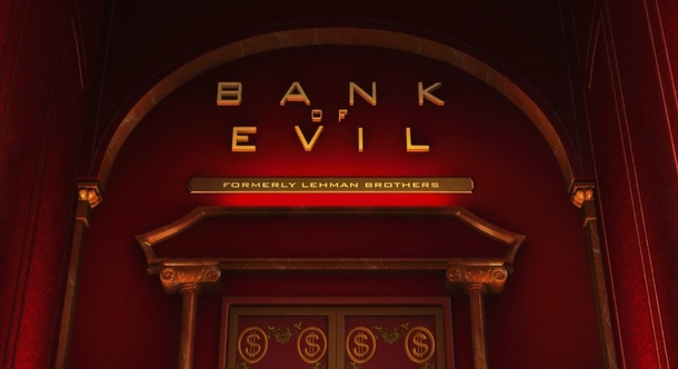 I was watching Despicable Me with my toddler son today when I came across this easter egg