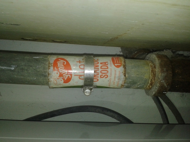 I was wondering why a pipe in my basement was leaking