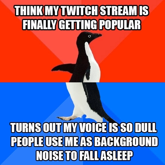 I was wondering why they never spoke